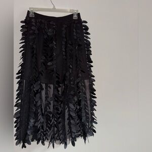 Black Sheer dress with built in slip